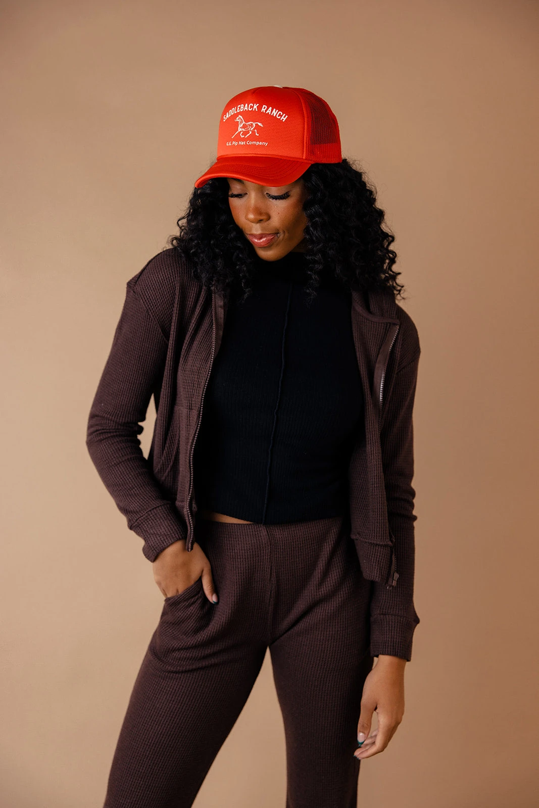 Elain Classic Waffle Jacket - Image 5