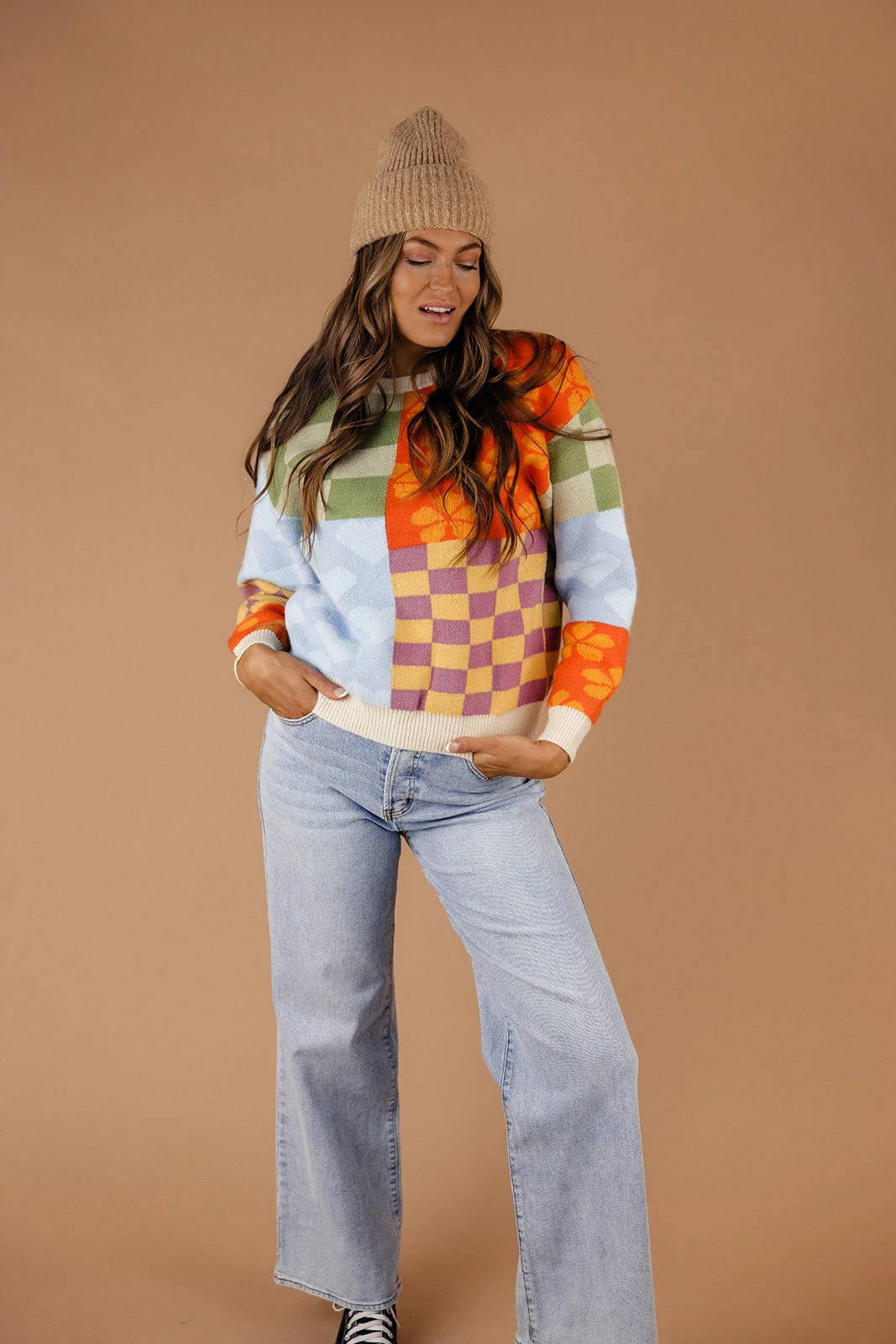 Crowded Room Patchwork Sweater - Image 3