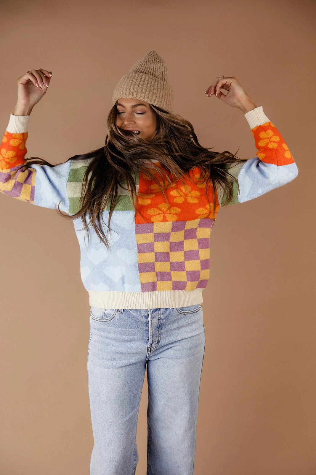Crowded Room Patchwork Sweater - Image 8