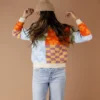 Crowded Room Patchwork Sweater