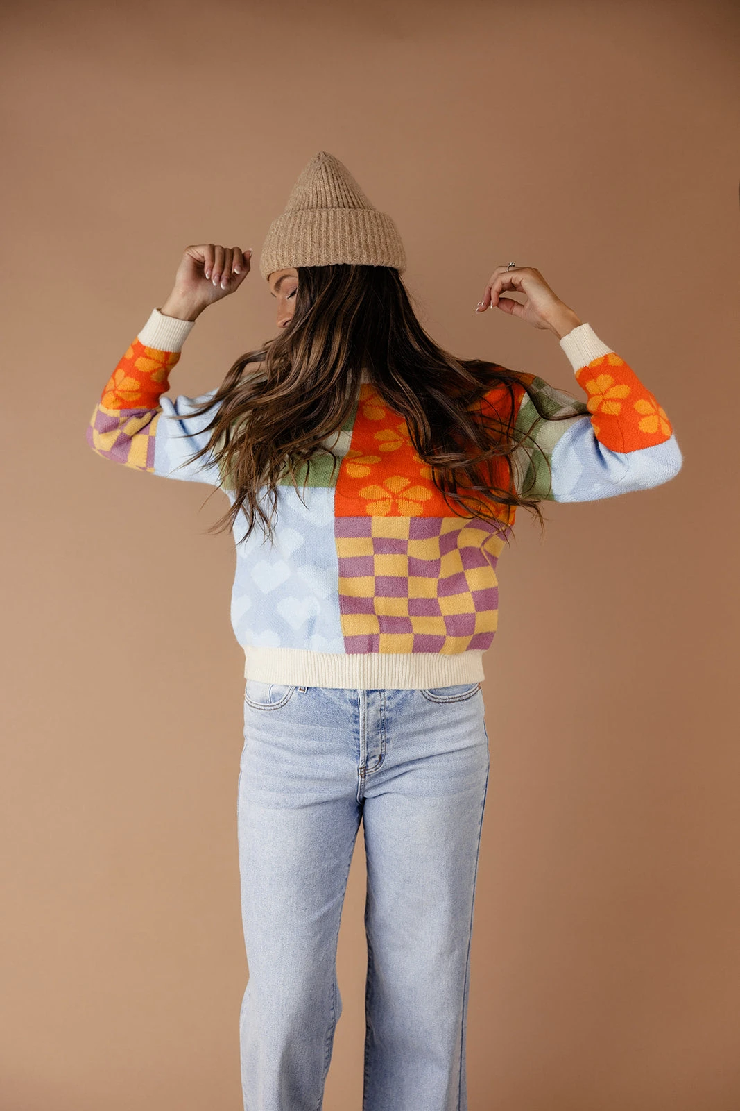 Crowded Room Patchwork Sweater