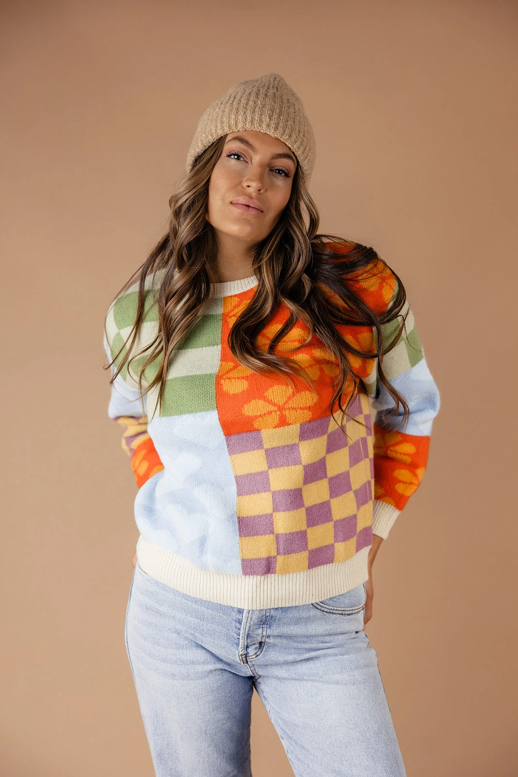 Crowded Room Patchwork Sweater - Image 2