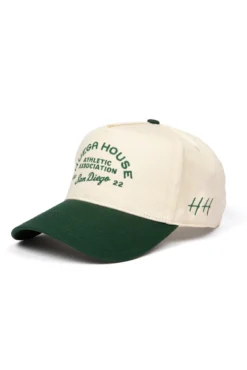 Athletic Association | Green & Natural Hat