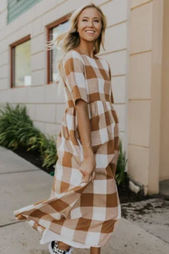 Maddie Buffalo Plaid Dress
