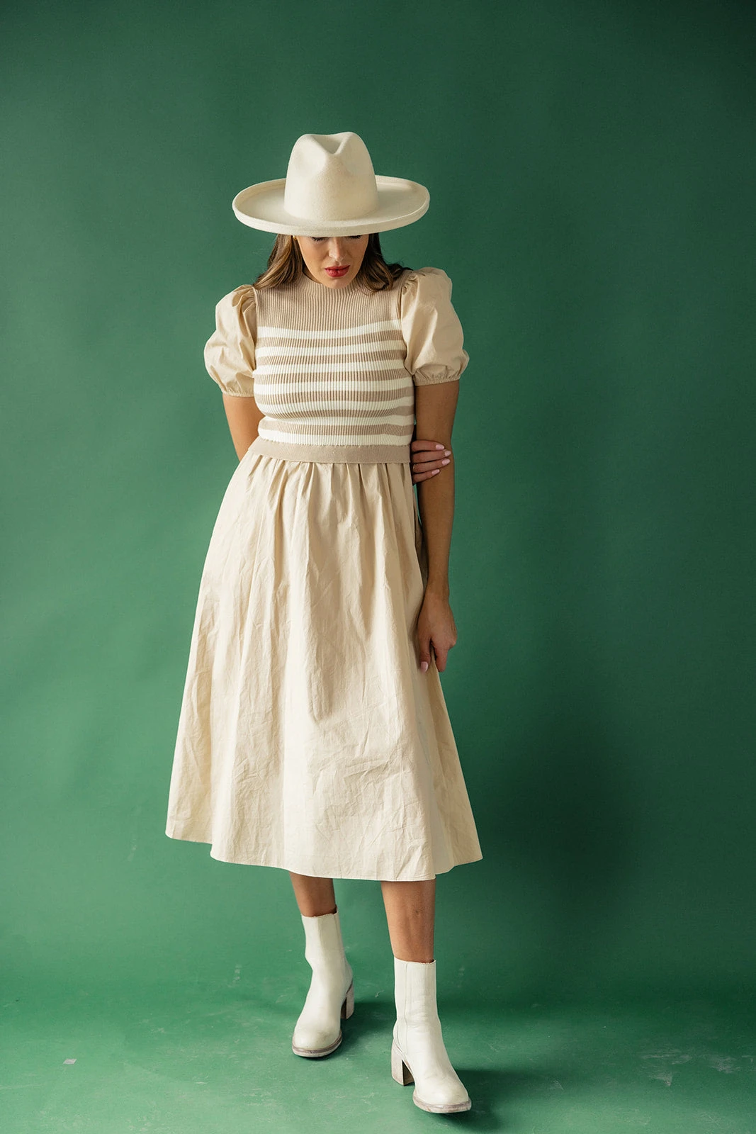 All My Loving Puff Sleeve Dress - Image 4