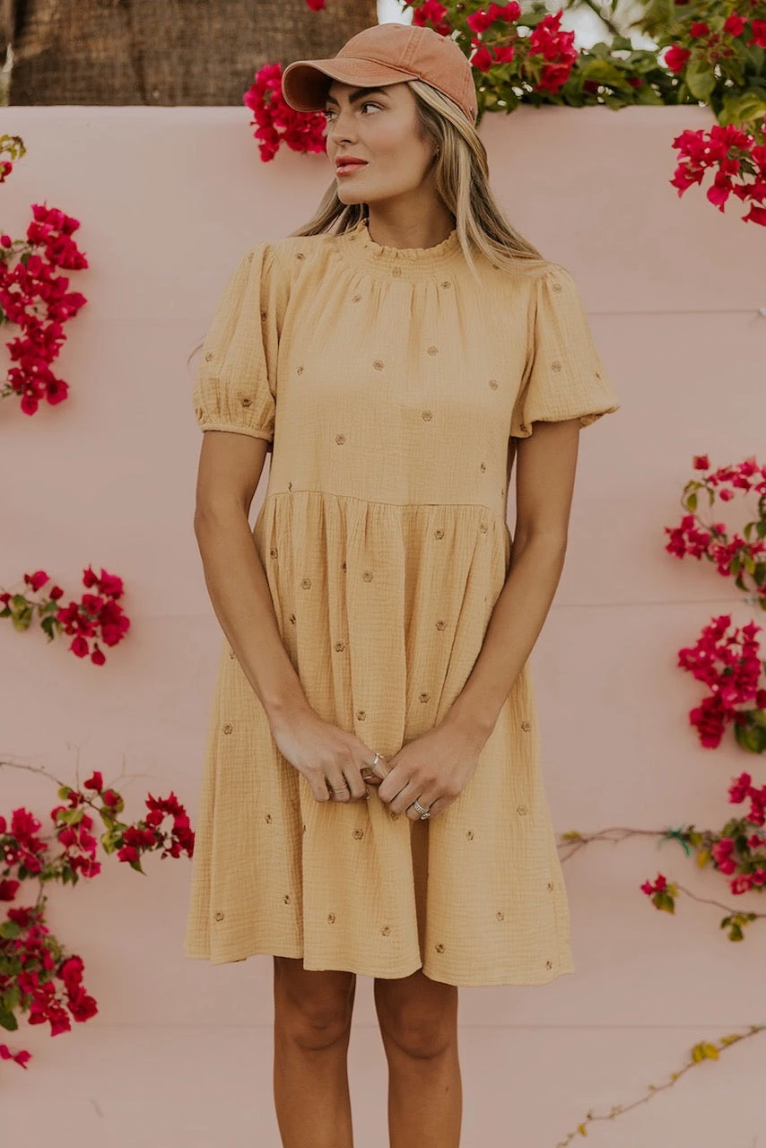 The Pasquale Embroidered Dress - Image 9