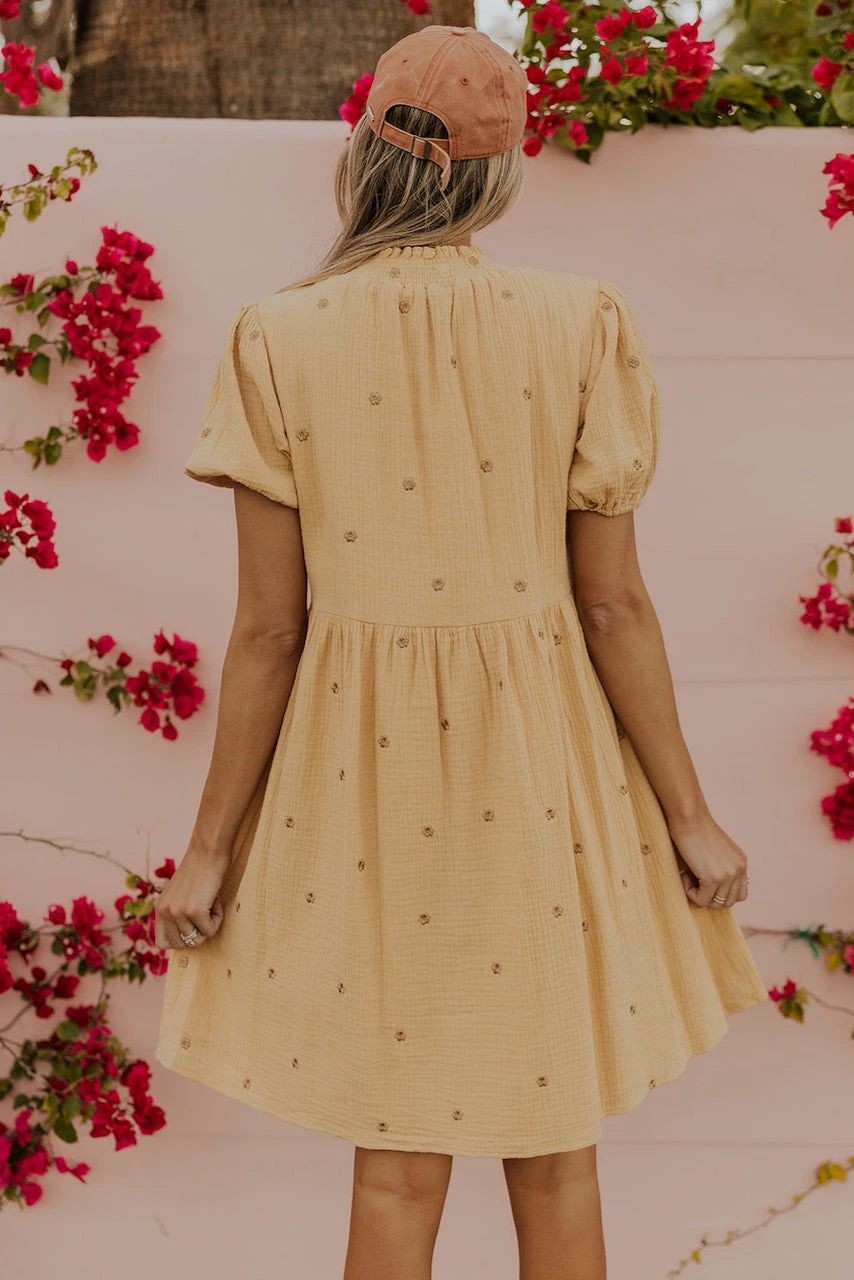 The Pasquale Embroidered Dress - Image 10