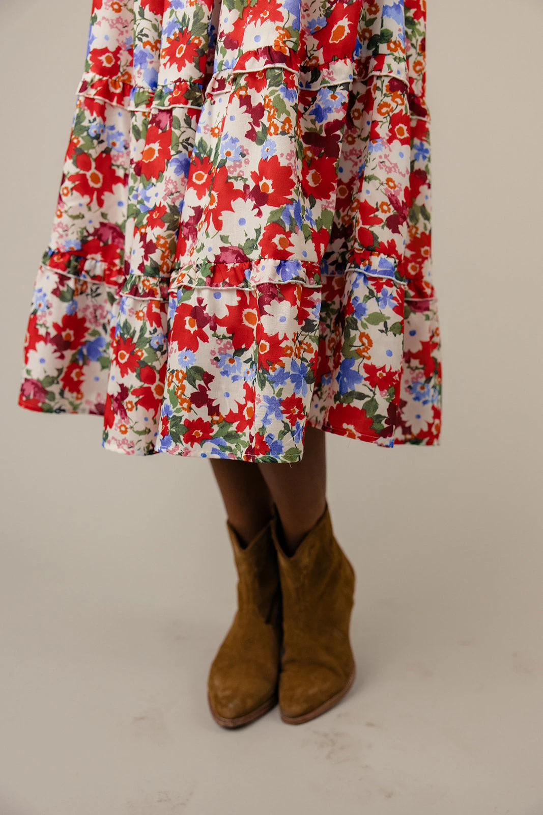 Kaleidoscope Heart Square Neck Midi - Image 8