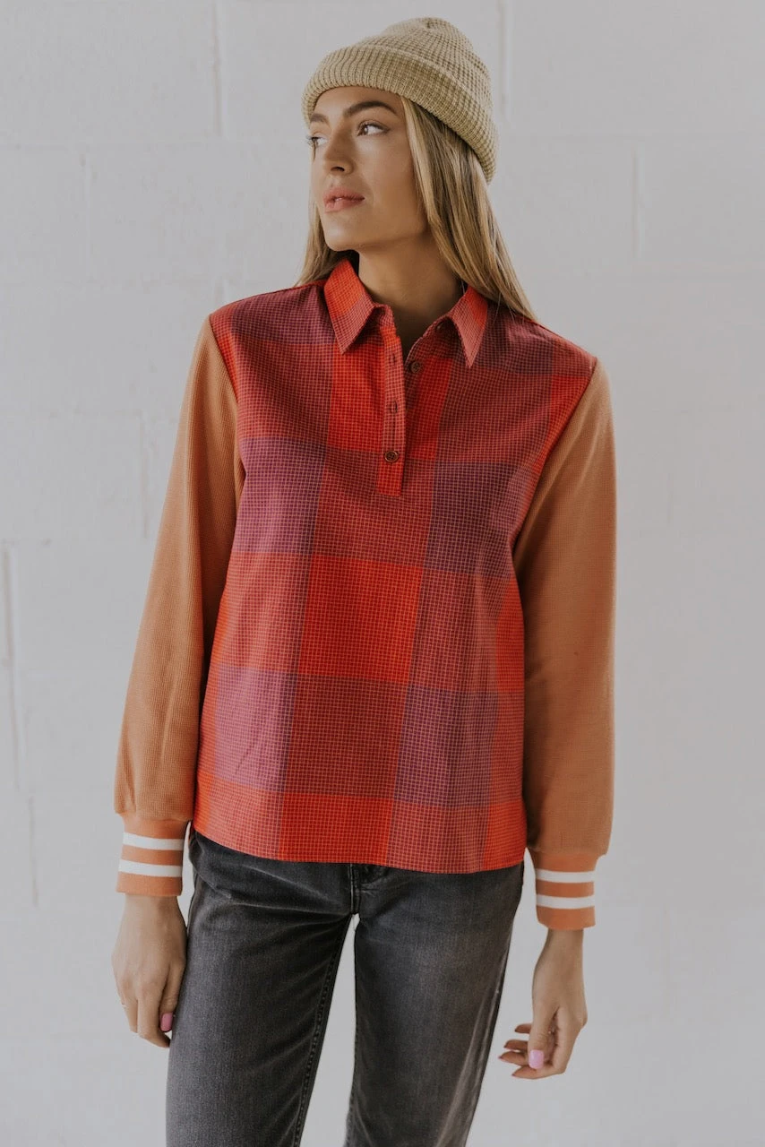 Thinking Out Loud Collared Top - Image 3