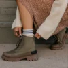 Soldier Lug Sole Booties