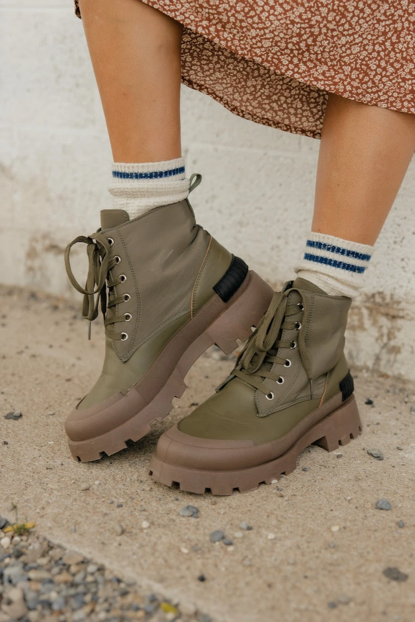 Soldier Lug Sole Booties - Image 3