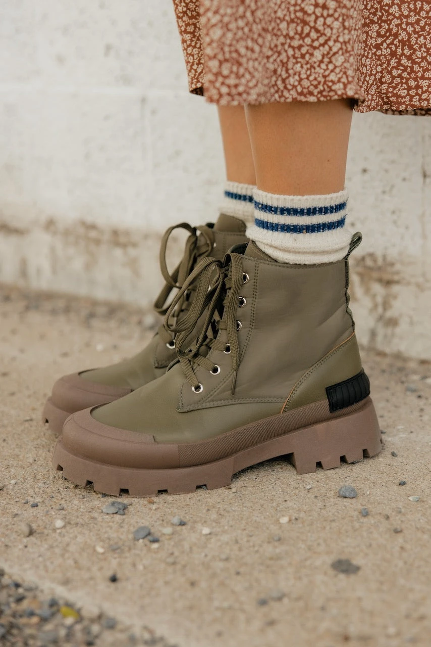 Soldier Lug Sole Booties - Image 4