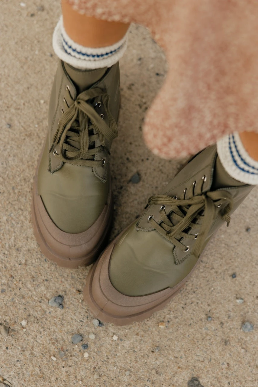 Soldier Lug Sole Booties - Image 2