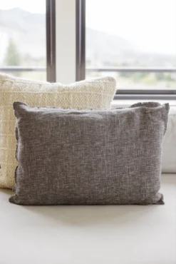 Carlisle Frayed Lumbar Pillow