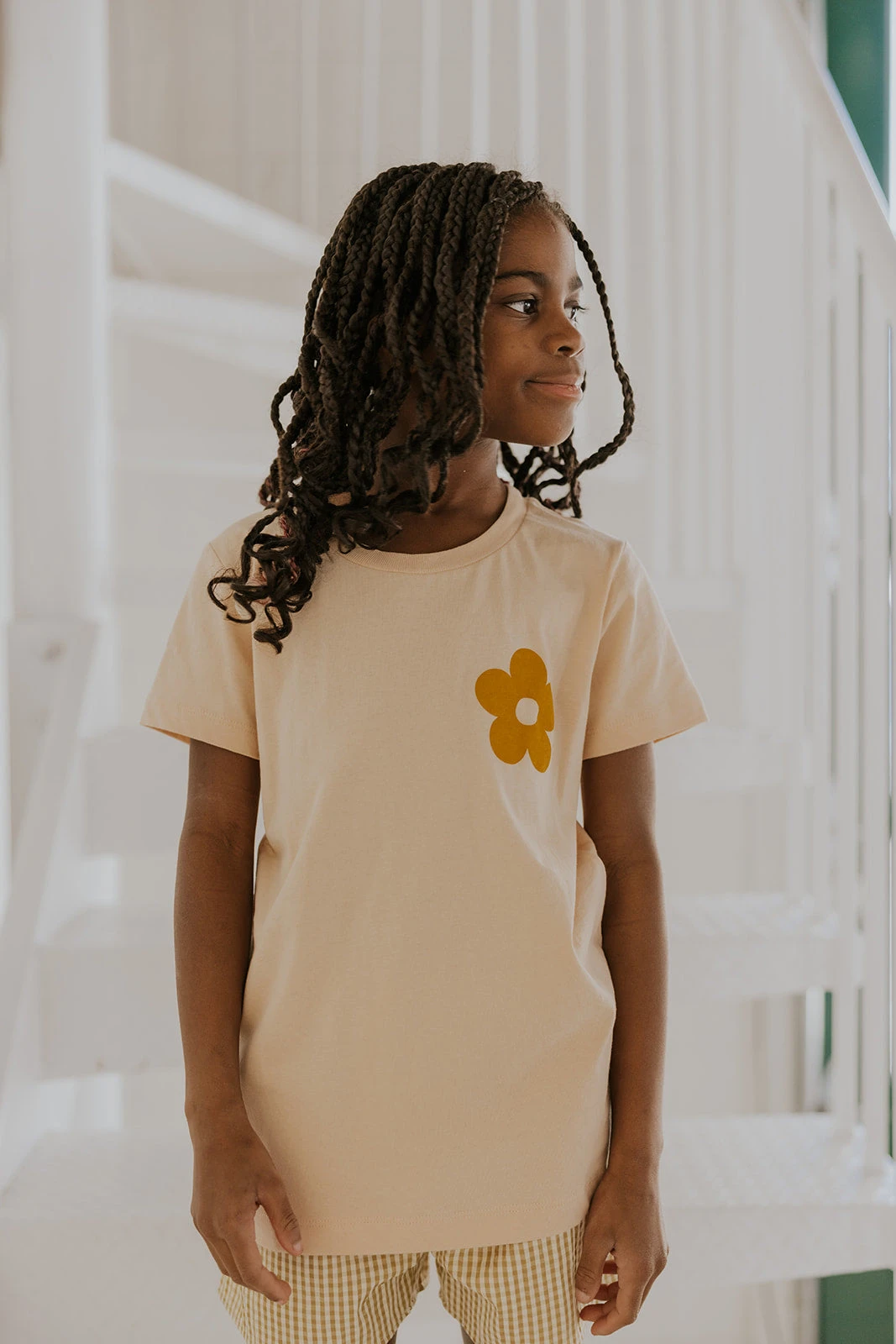 Let Love Grow And Go With The Flow Graphic Tee - Image 3