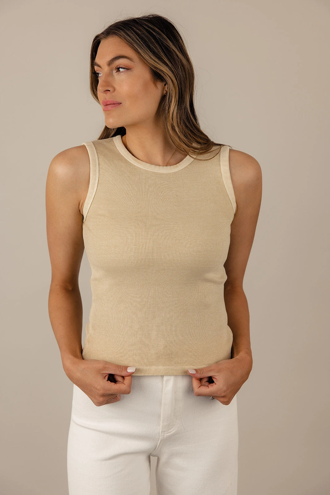Lyda Ribbed Tank - Image 2
