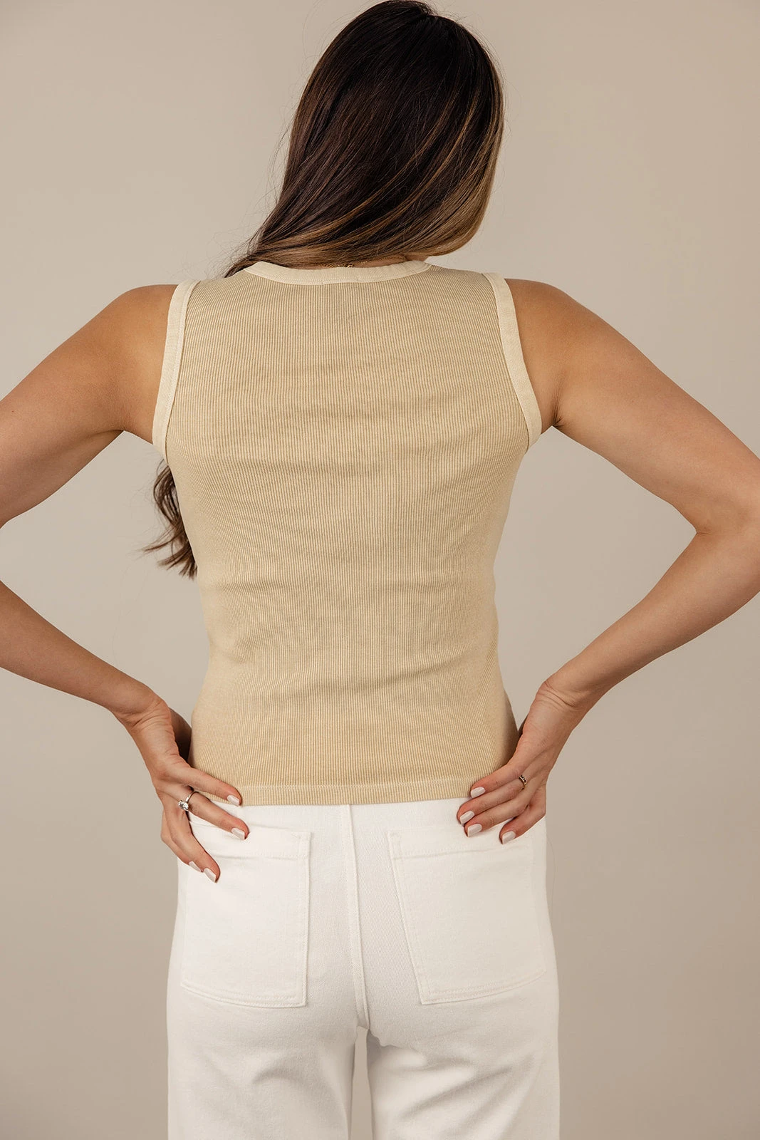 Lyda Ribbed Tank - Image 4