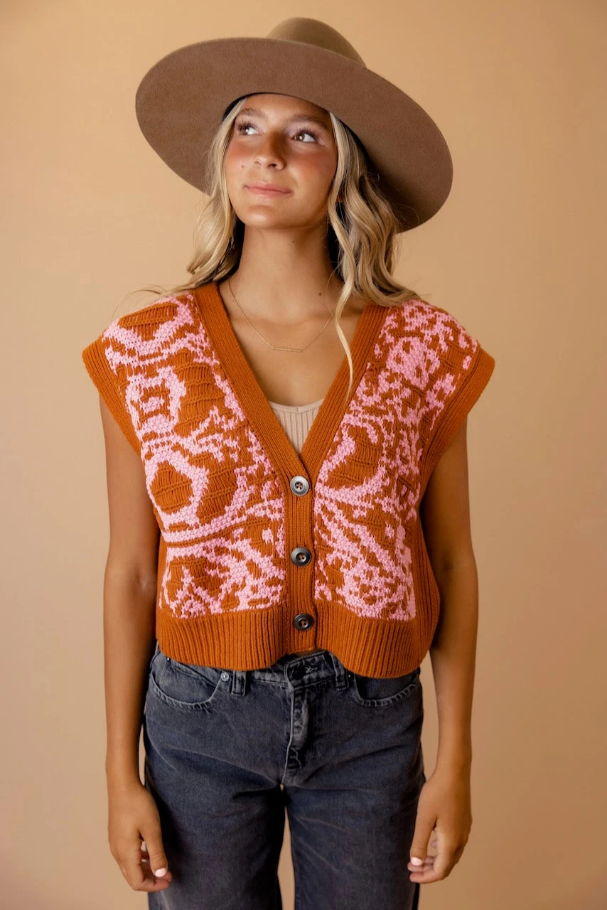 Free People Tapestry Vest - Image 8