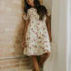 SALT Emmanuella Floral Collared Dress