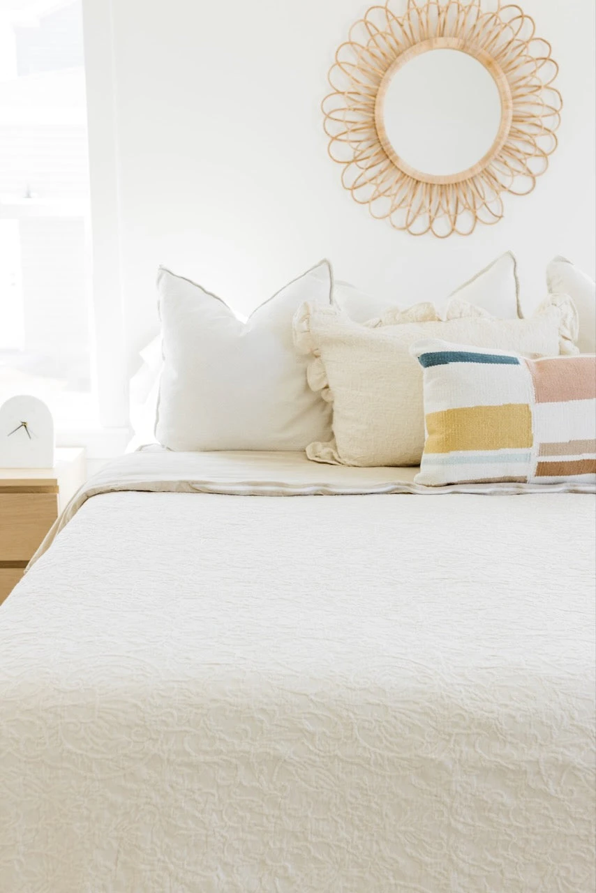 Swayze Woven Cotton Bed Cover