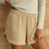 Finish Line Gauze Shorts
