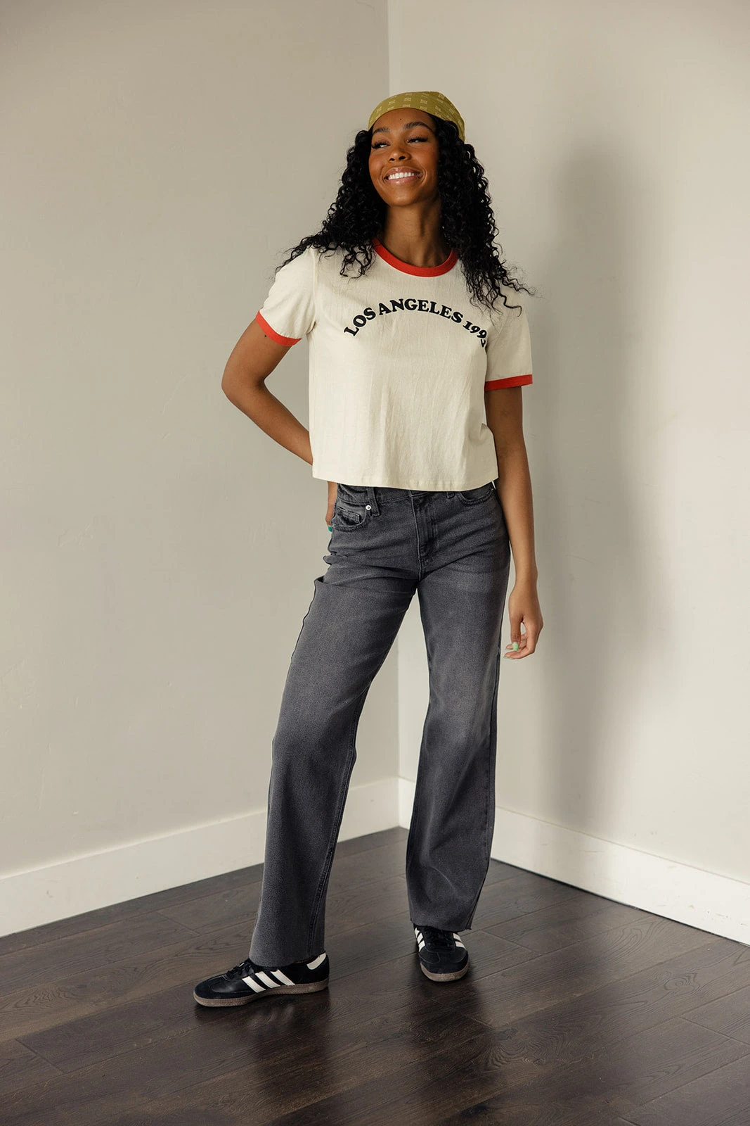 Sabine High Rise Wide Leg Jeans - Image 3