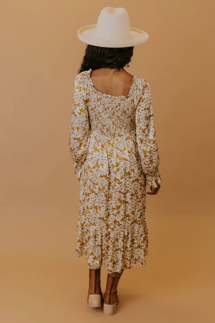 SALT Caledonia Smocked Floral Dress - Image 6