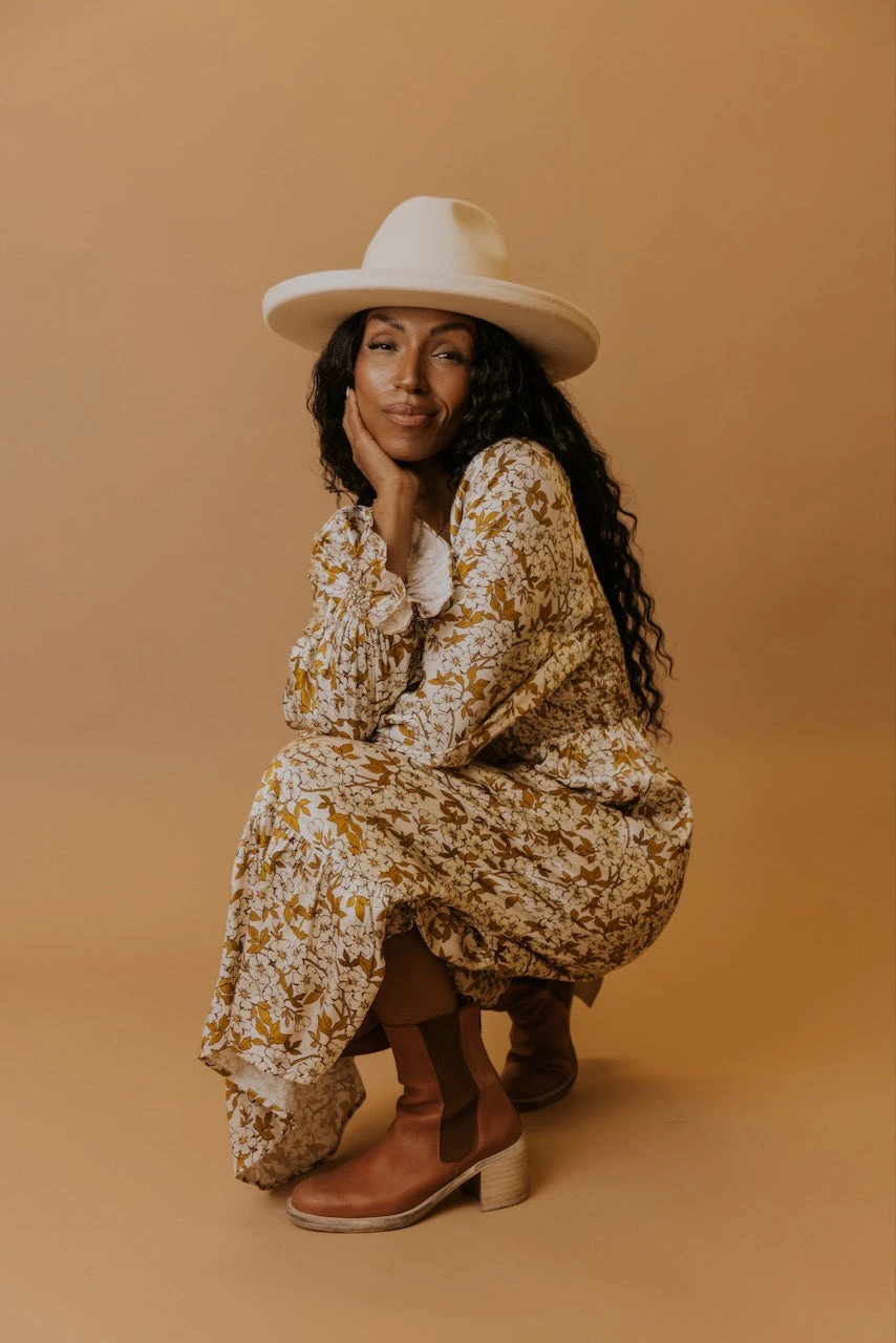 SALT Caledonia Smocked Floral Dress - Image 11