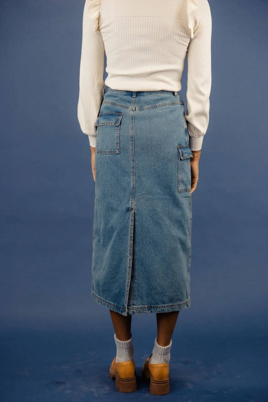The Mirabel Denim Skirt - Image 5