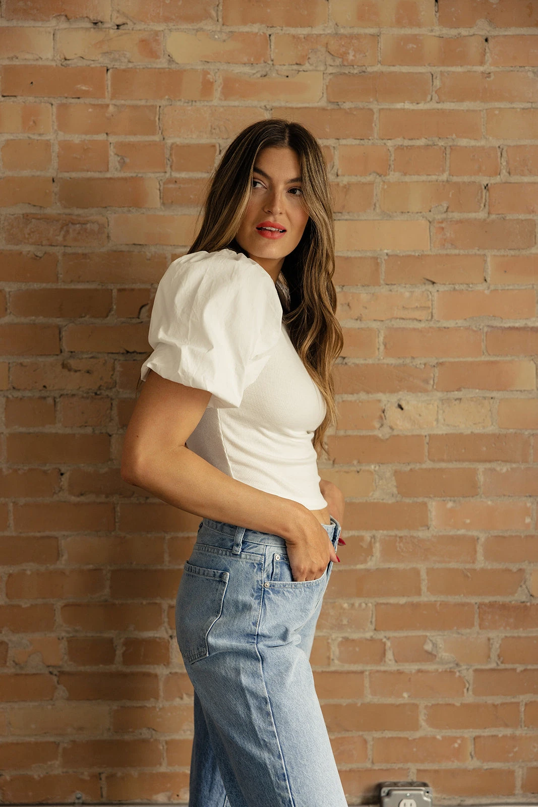 Bellamy Puff Sleeve Blouse - Image 3