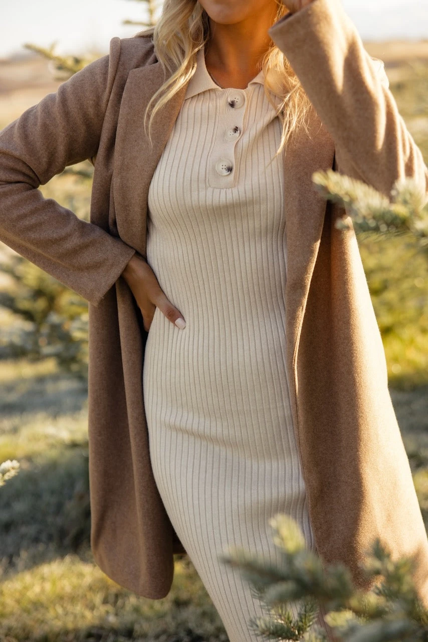 Concord Knit Collared Dress - Image 5