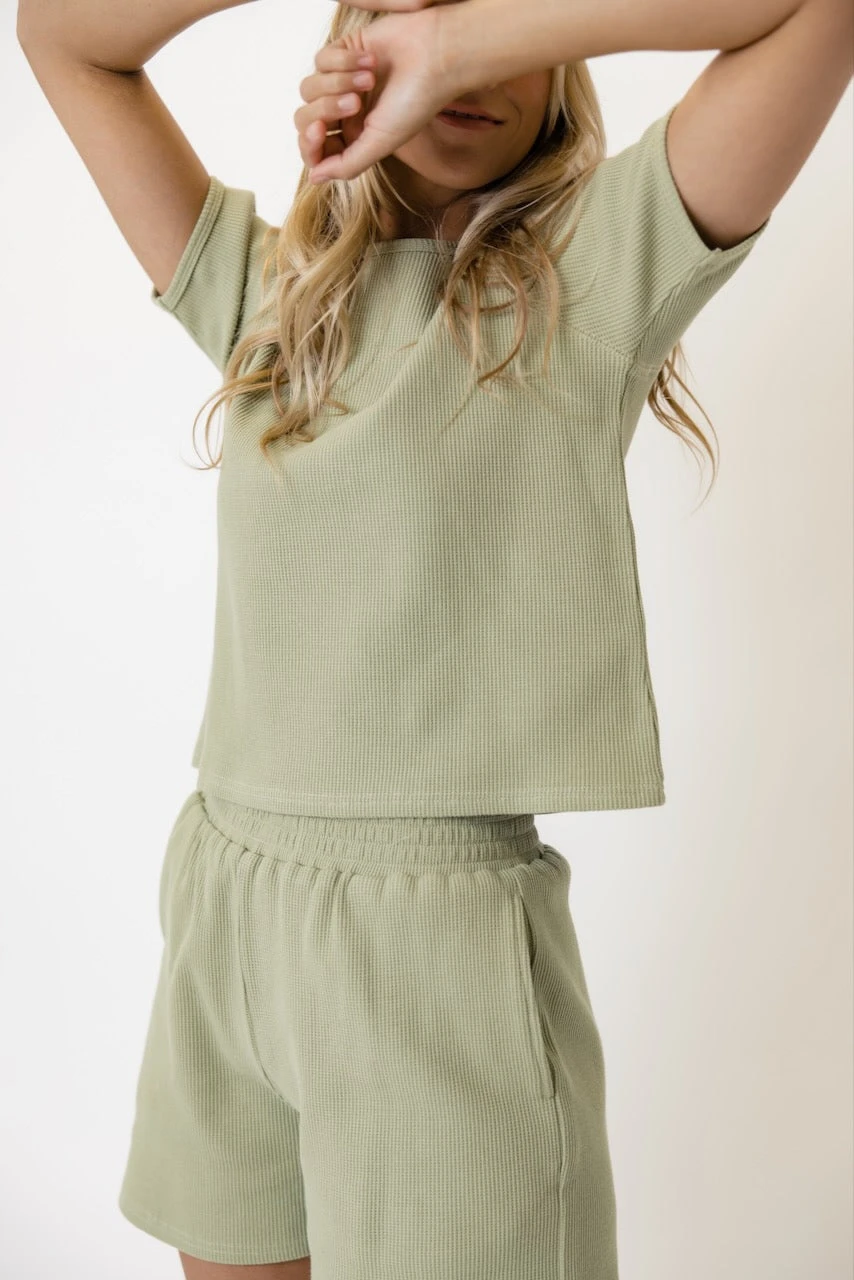 The Peggy Ribbed Shorts - Image 11