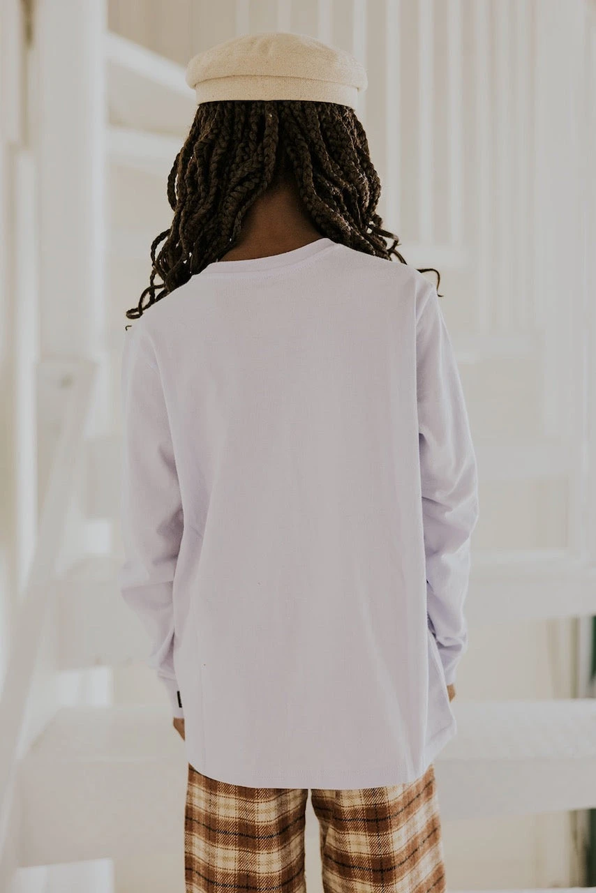 Vans Kids Center Chest Long Sleeve BFF Tee - Image 5