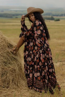 Free People Rows Of Roses Maxi