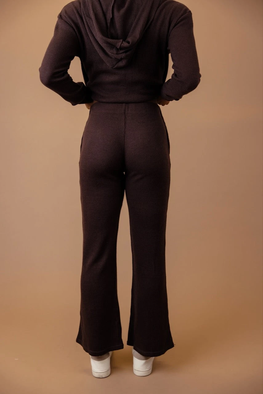 Elain Flare Waffle Pants - Image 5