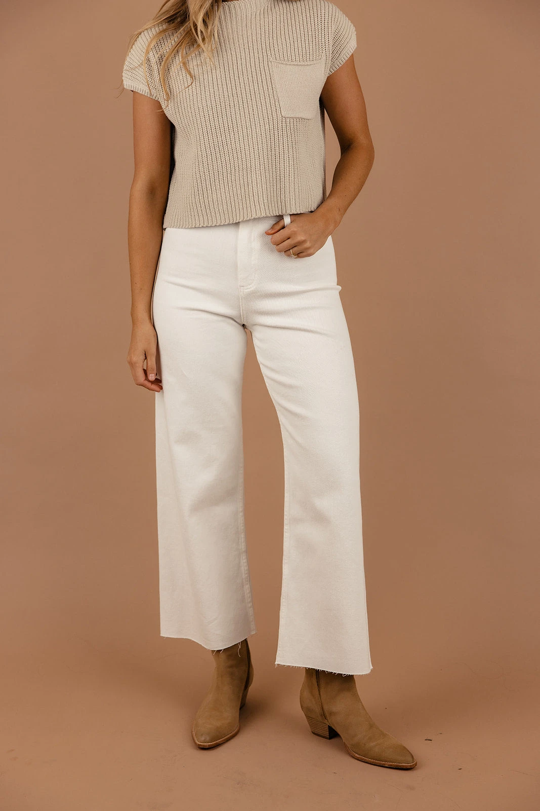 Somewhere Along The Way Wide Leg Jeans - Image 2