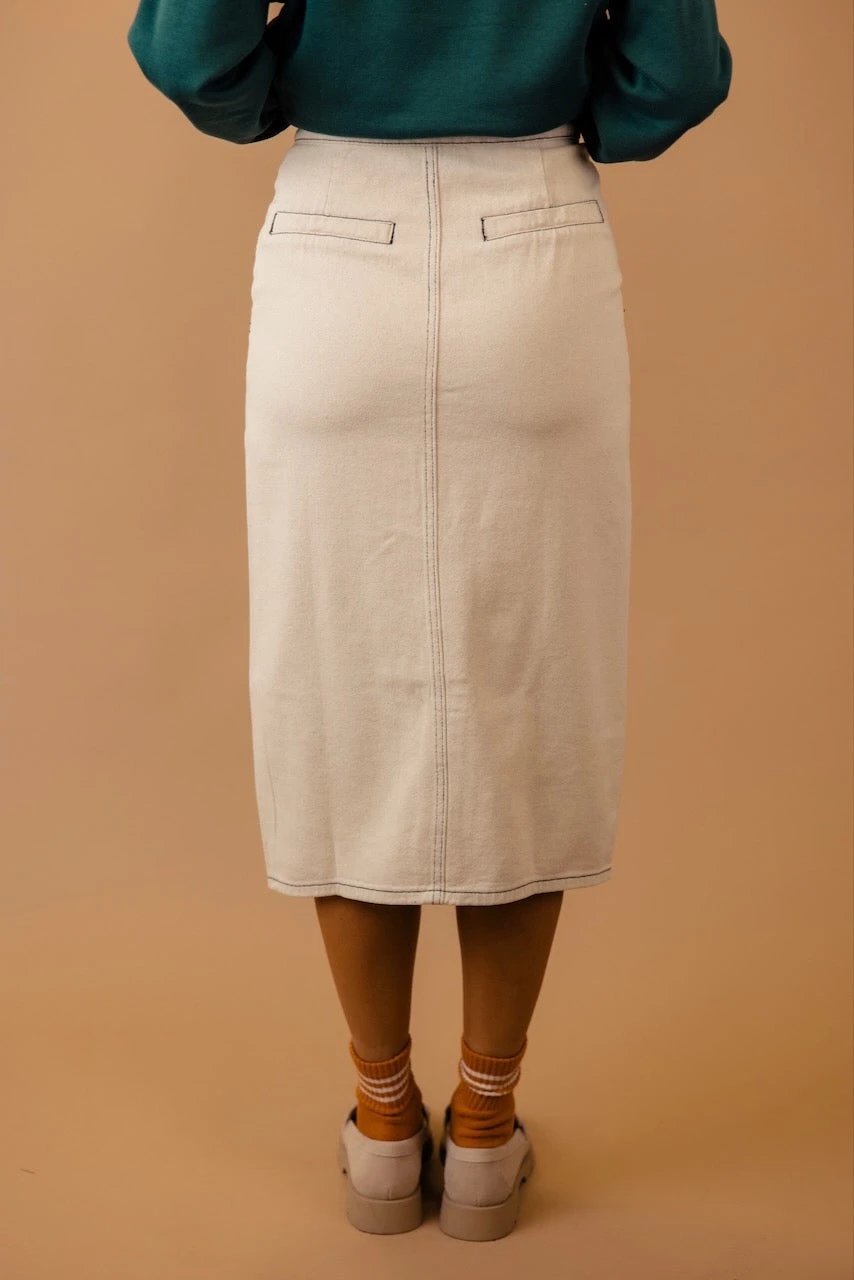 Sit Next To Me Denim Skirt - Image 7