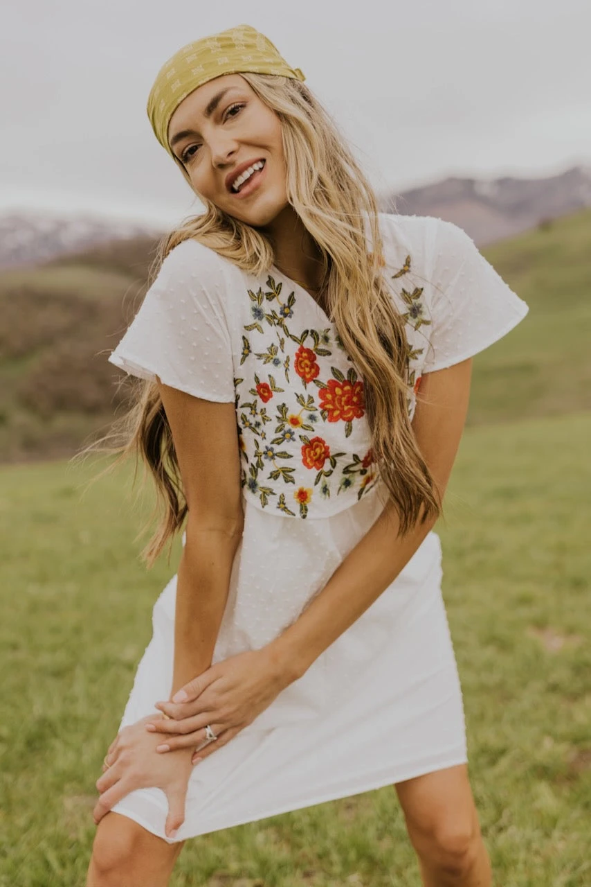 Saturday Sun Embroidered Dress - Image 8