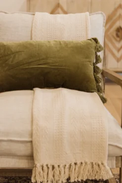 Little Moments Fringe Throw Blanket