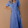 Head First Button Down Dress