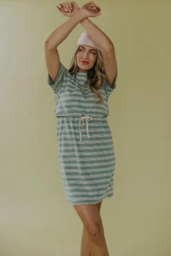 So Right Stripe MOM Dress