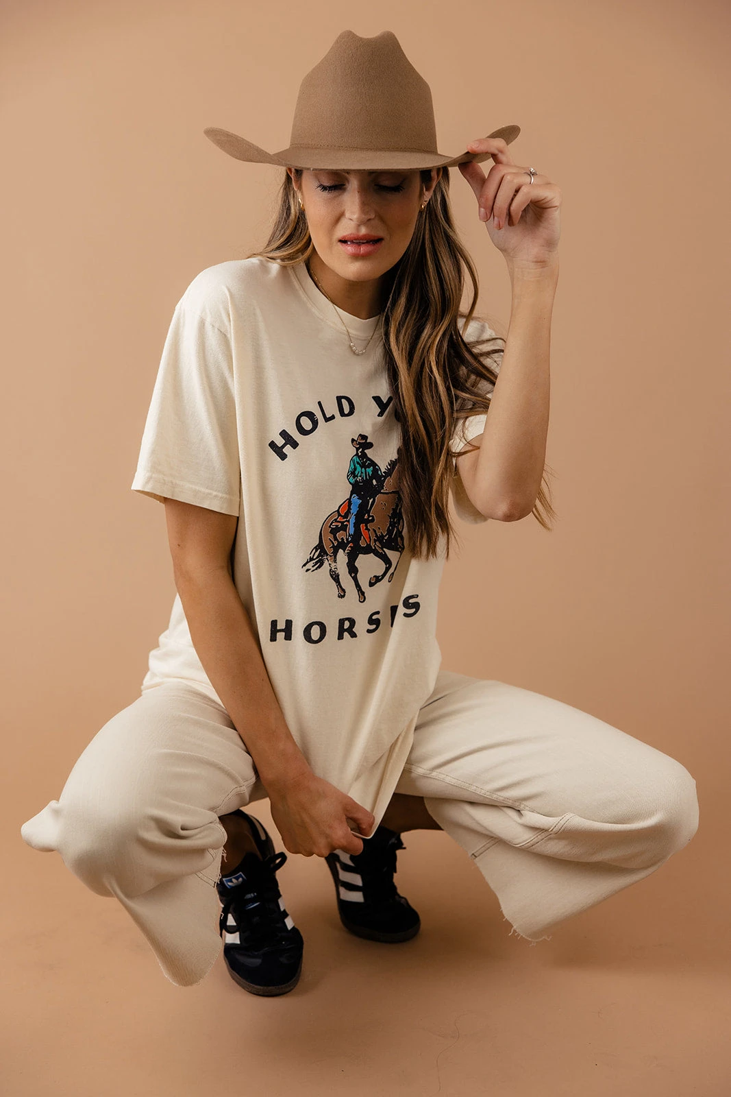 Hold Your Horses Graphic Tee - Image 2
