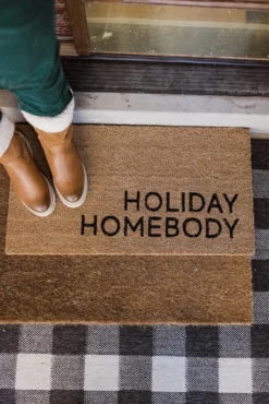 Holiday Homebody Doormat