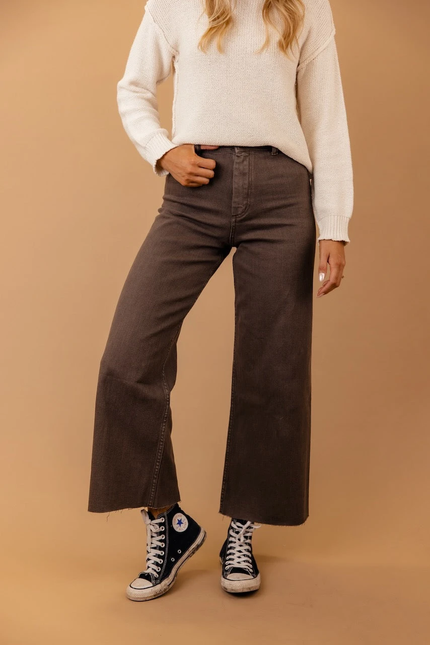 Somewhere Along The Way Wide Leg Jeans - Image 12