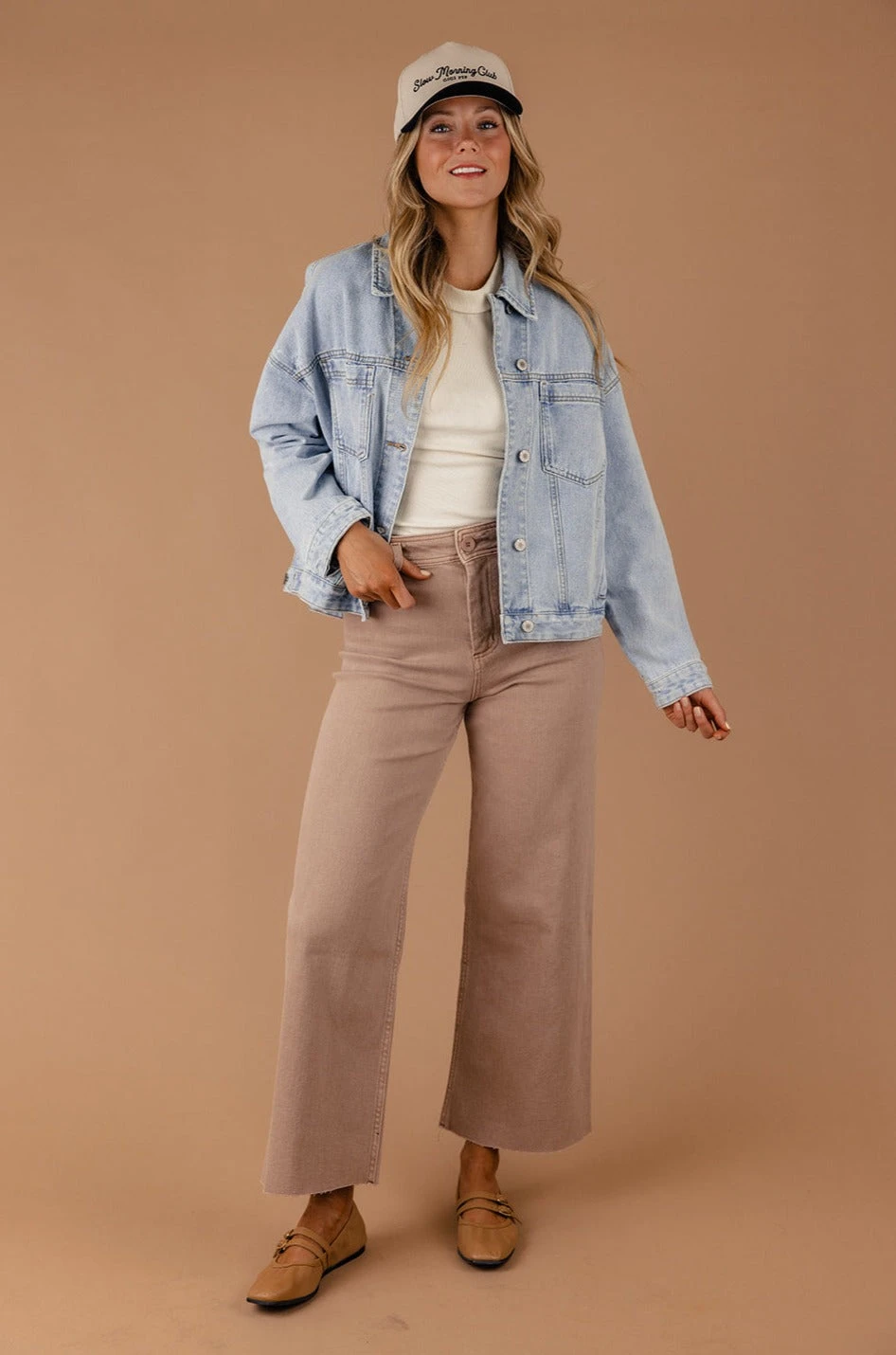 Somewhere Along The Way Wide Leg Jeans - Image 17