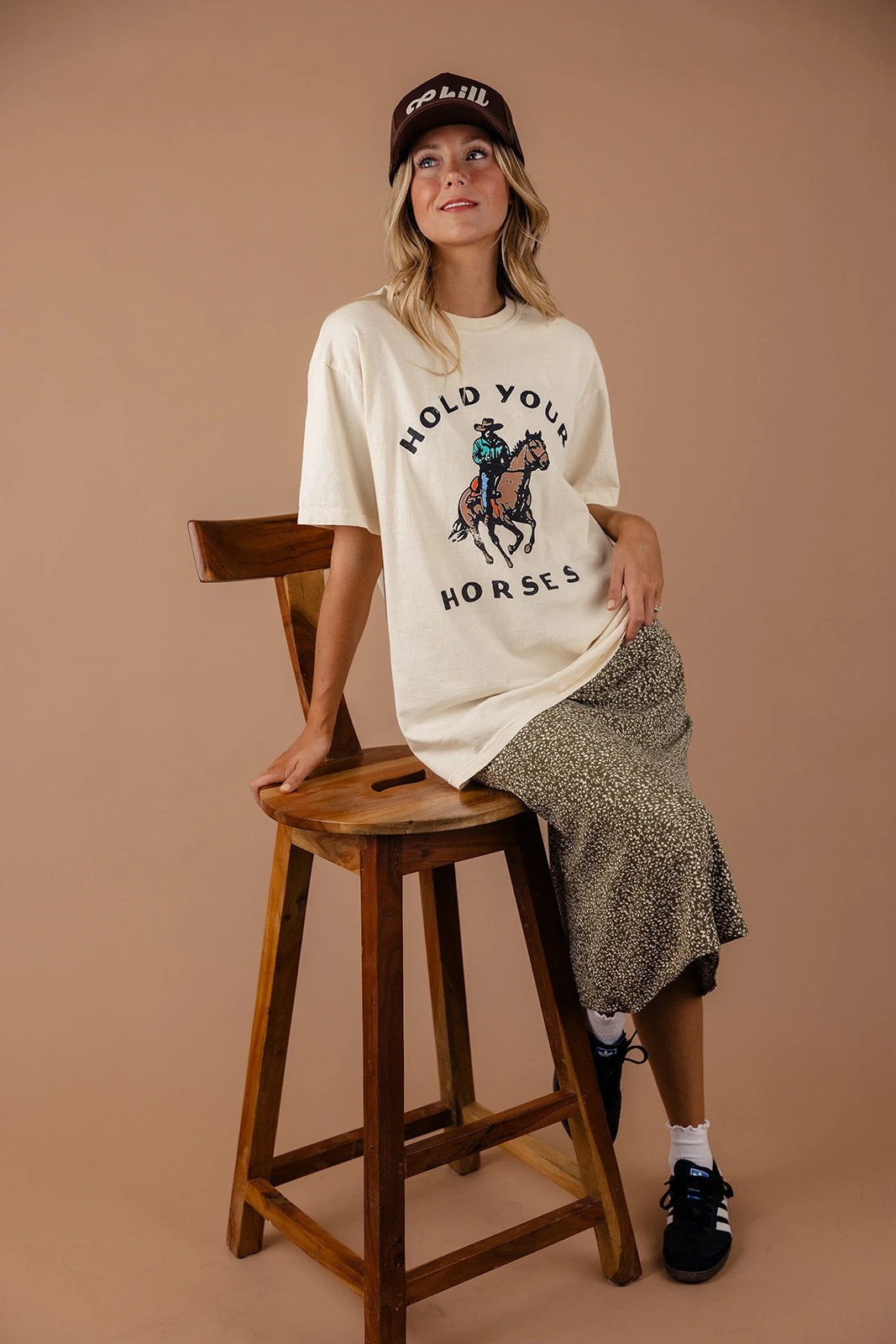 Hold Your Horses Graphic Tee - Image 7