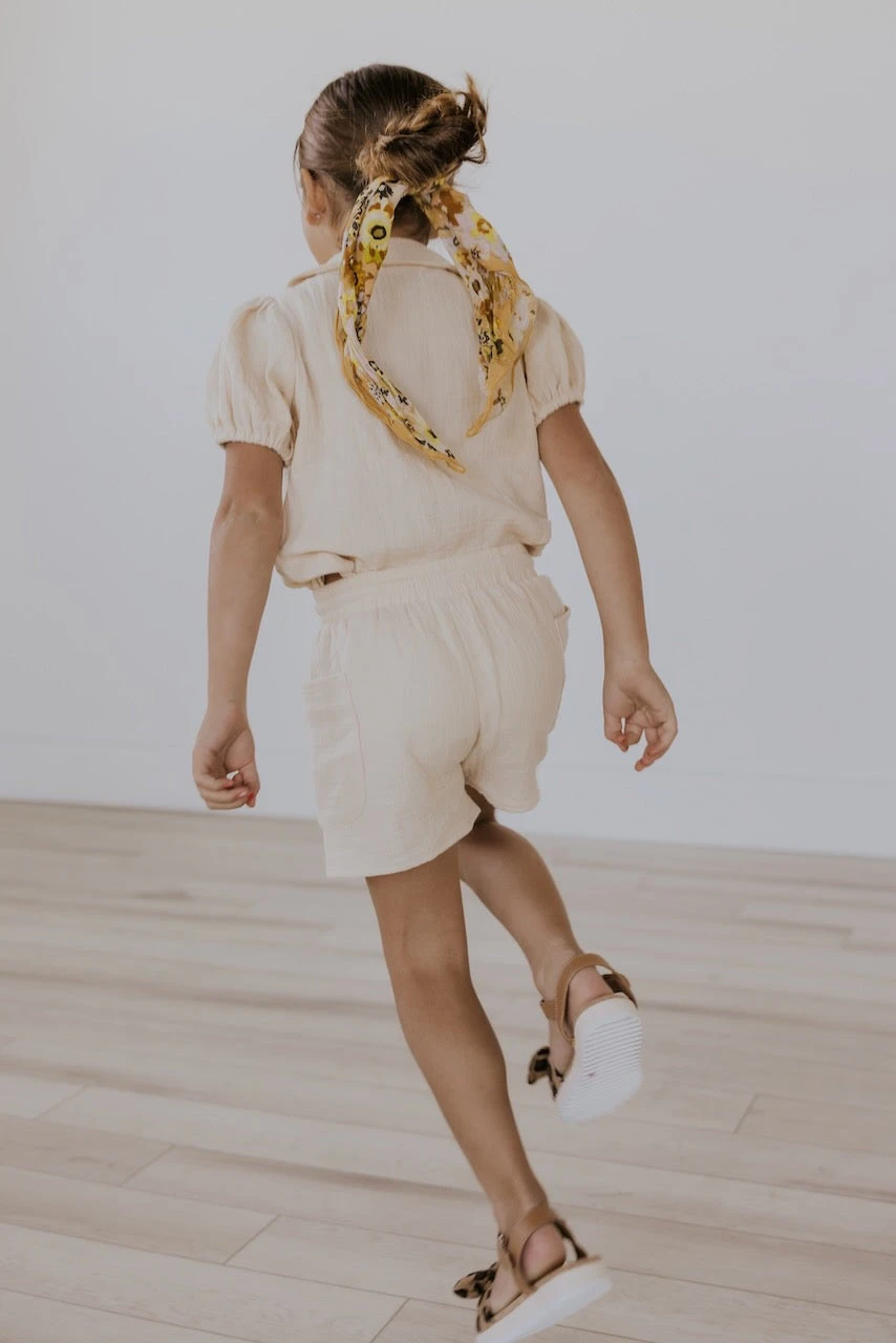 For Real Life Tie Waist Shorts - Image 6