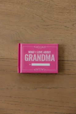What I Love About Grandma Fill In The Love Book
