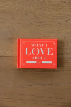 What I Love About You Fill In The Love Book