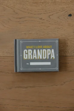 What I Love About Grandpa Fill In The Love Book